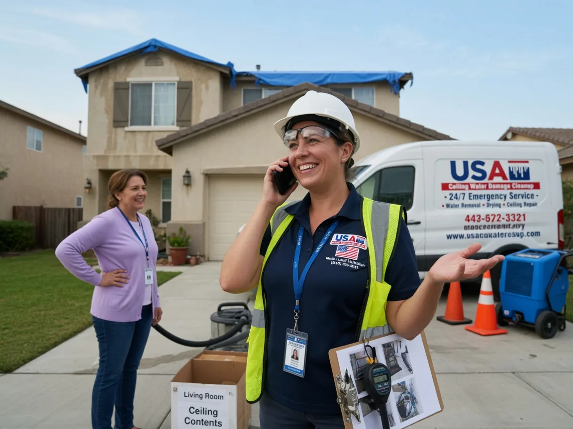 Ceiling Water Damage Restoration Calera, OK FAQs